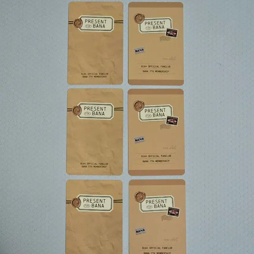 [BUNJANG] B1A4 BANA 7th Membership Photocard Bundle Set / B1A4 팬클럽 BANA 7기 멤버십 포카