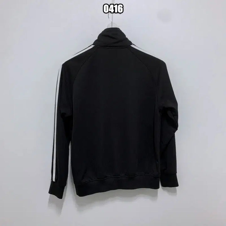 [BUNJANG] Adidas Classic Three-Stripe Black Track Top Jacket / S 아디다스 클래식 삼선 블랙 트랙탑 져지 자켓