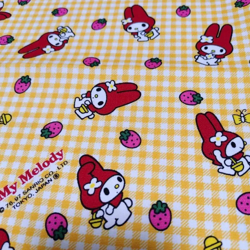 [SOLD OUT] 마이멜로디 고전원단 다이어리 커버 매트 입체사각지퍼파우치