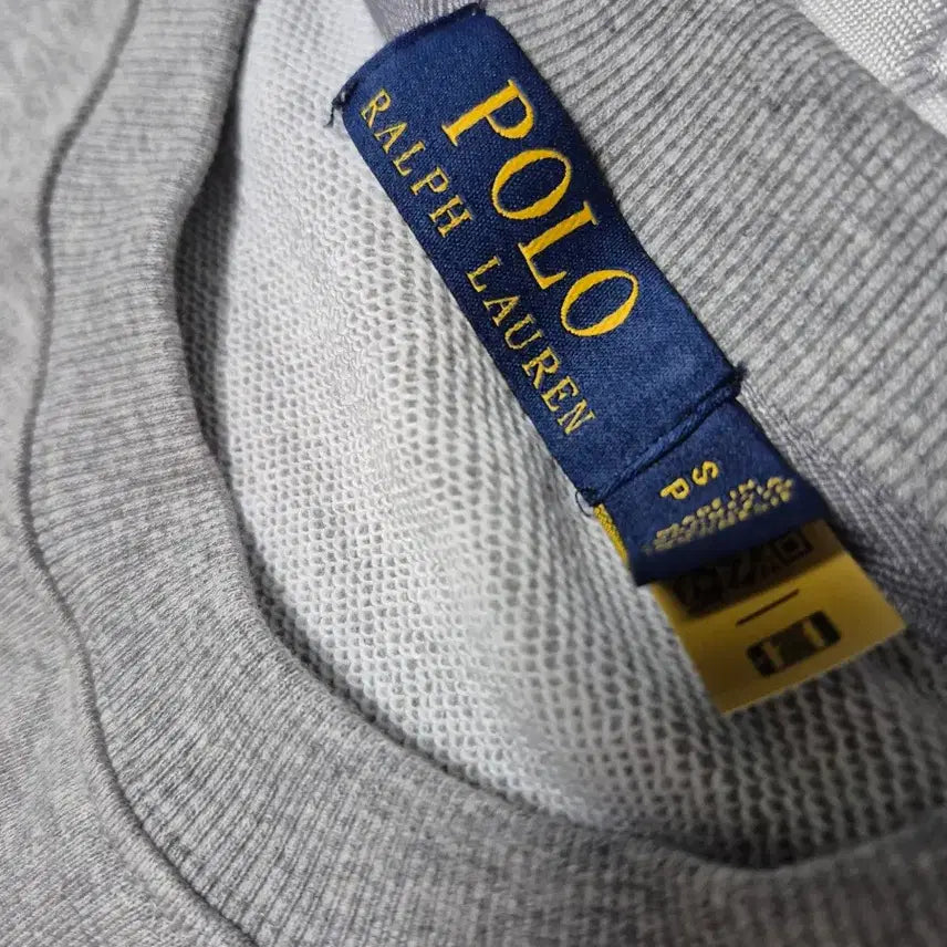 [BUNJANG] Polo Ralph Lauren Gray Sweatshirt / 폴로 랄프로렌 그레이 맨투맨 S