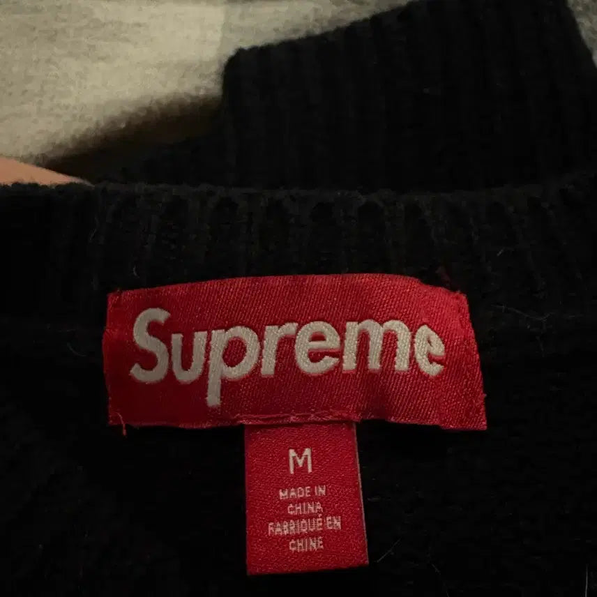 [BUNJANG] Supreme Angora Knit Sweater / [새상품/M] 슈프림 앙고라 니트 25f/w