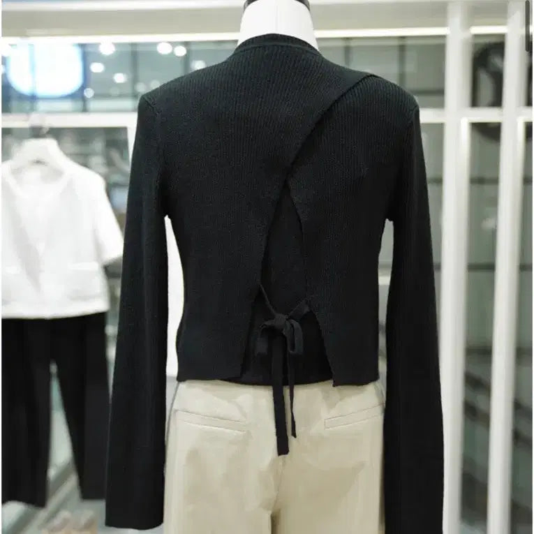 [BUNJANG] It MICHAA Black Cardigan Set / 잇미샤 블랙 가디건세트 88(66) 사이즈미스 새상품