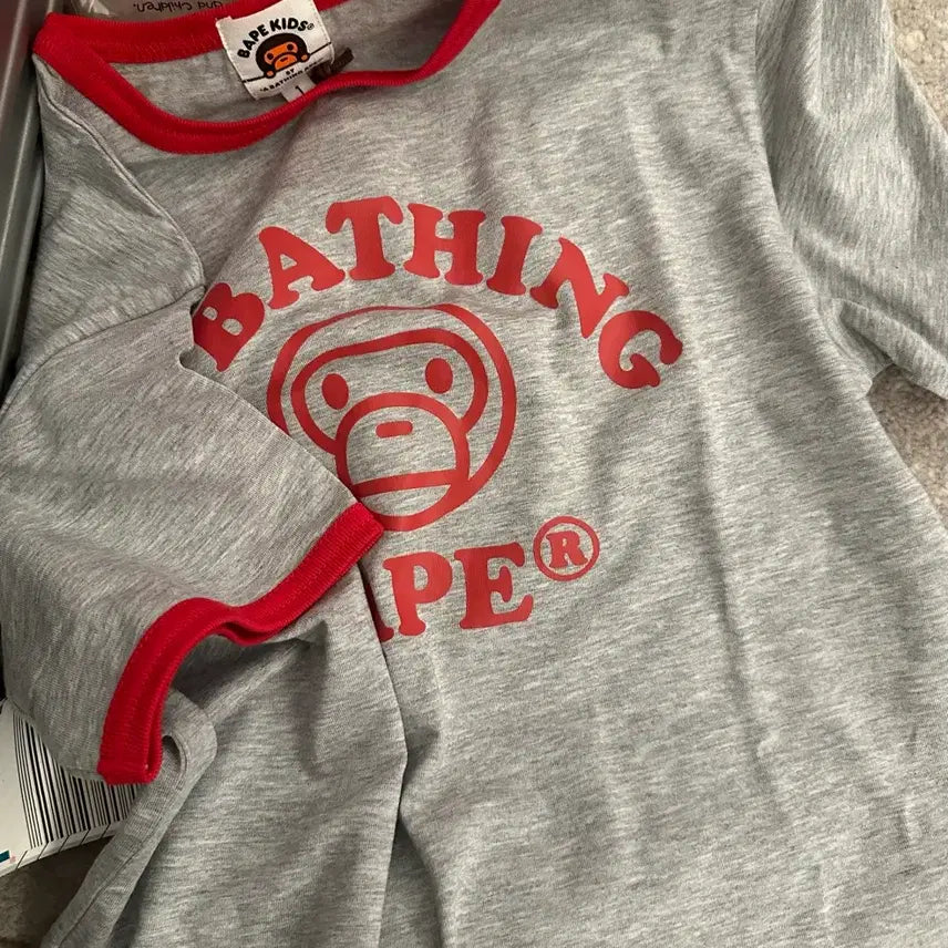 [BUNJANG] BAPE Milo Ringer T-Shirt / 베이프 마일로 링거티
