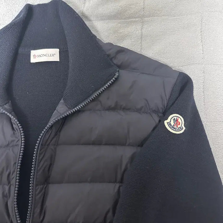 [BUNJANG] Moncler Knit Padded Jacket Navy S / 몽클레어 니트패딩 s사이즈 네이비