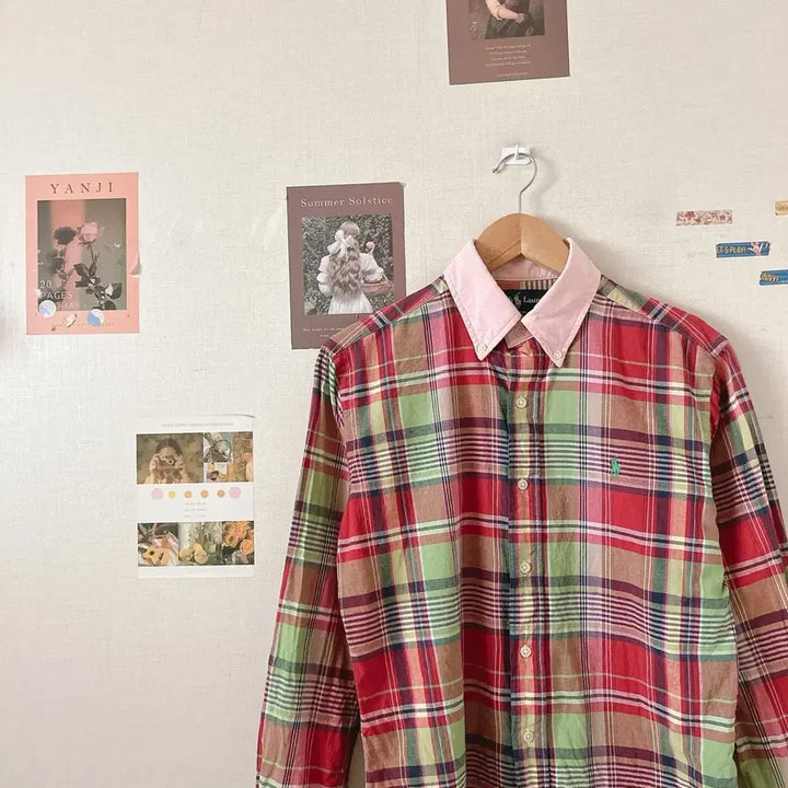 [BUNJANG] Checkered Shirt / 체크 남방