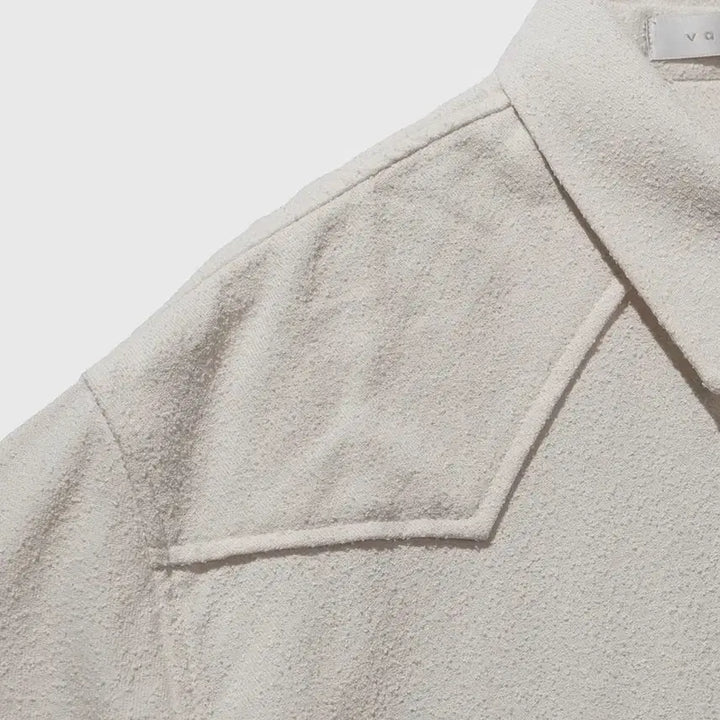 [BUNJANG] Vintage Western Shirt (Ivory) M / (미사용) 빈티지 웨스턴 셔츠 (아이보리) M