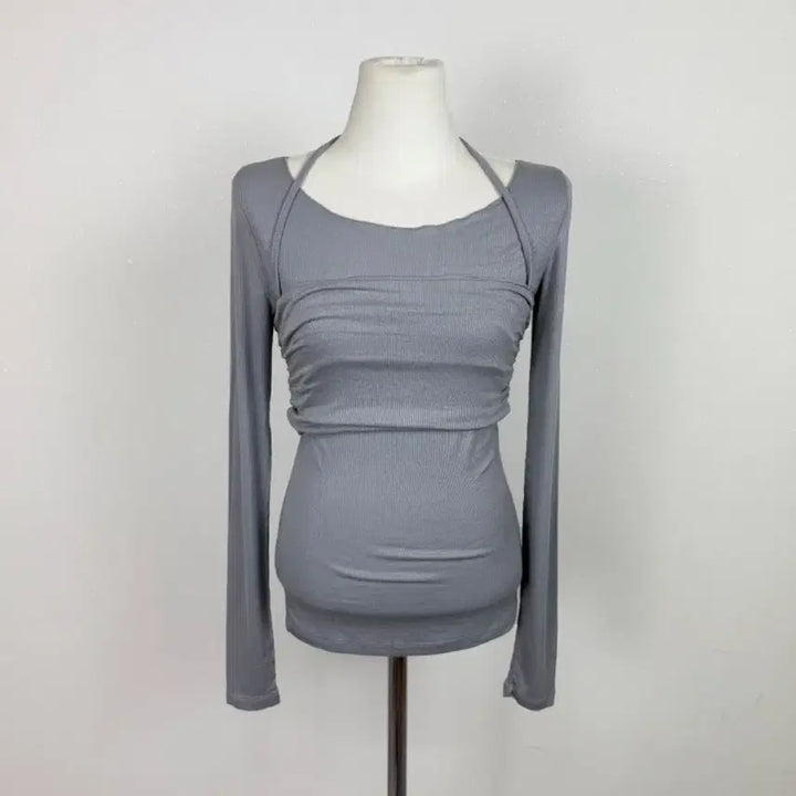 [BUNJANG] Ablie Layered Halterneck Vest Set / 봄 레이어드 뷔스티에 세트 홀터넥 나시세트 홀터티 나시티세트 에이블리
