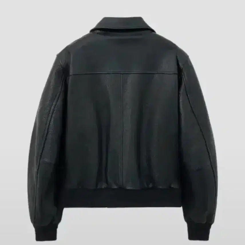 [BUNJANG] Noir Gaut Schrunk Leather Blouson Jacket / 노이어 고트 슈렁큰 레더 블루종 자켓