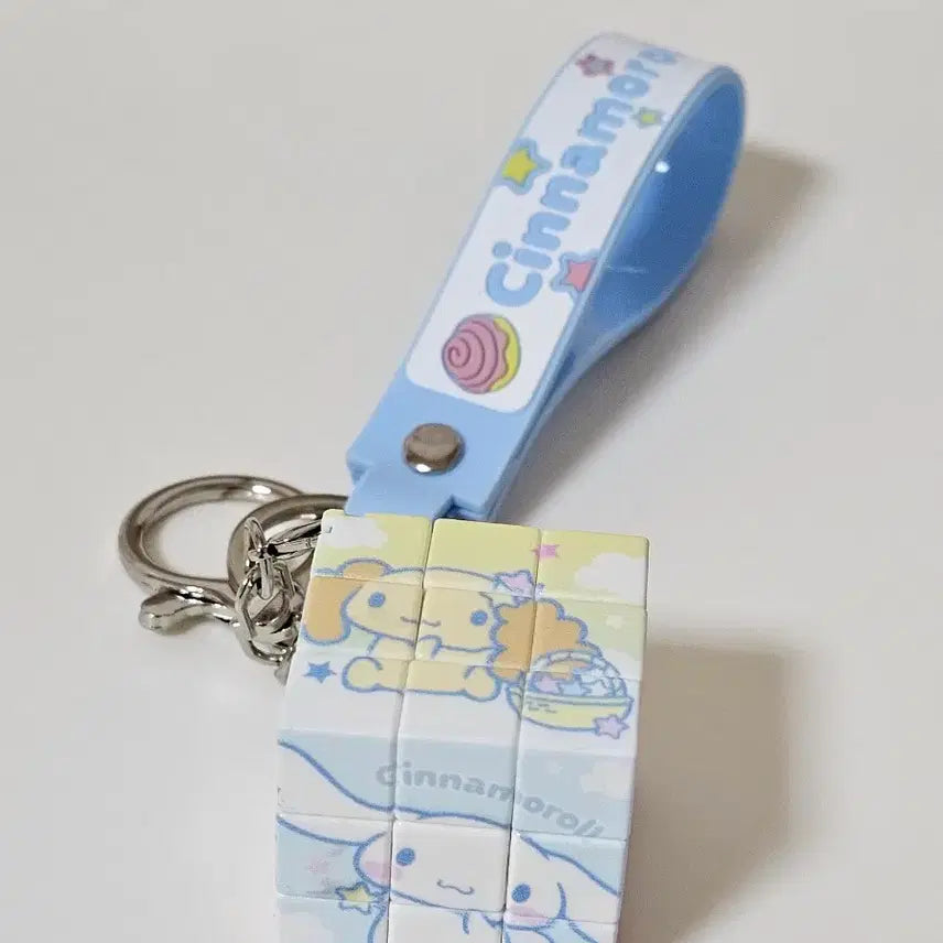 [SOLD OUT] 산리오 시나모롤 큐브 키링 (새상품)