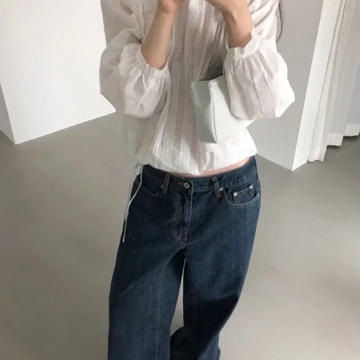 [BUNJANG] Maybebaby Ishen Blouse / 메이비베이비 Ishen Blouse 판매가 48000