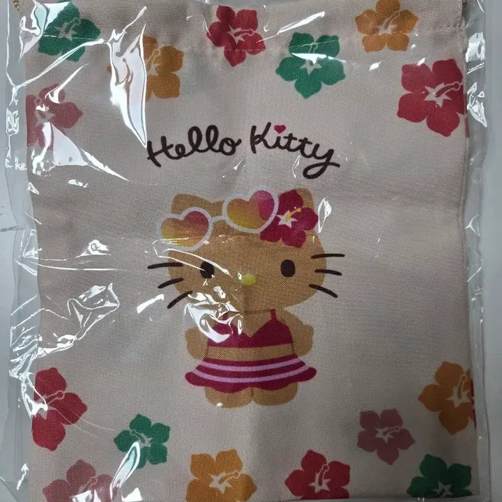 [BUNJANG] Hello Kitty Tanning Kitty Pouch / 헬로키티 태닝키티 주머니 파우치