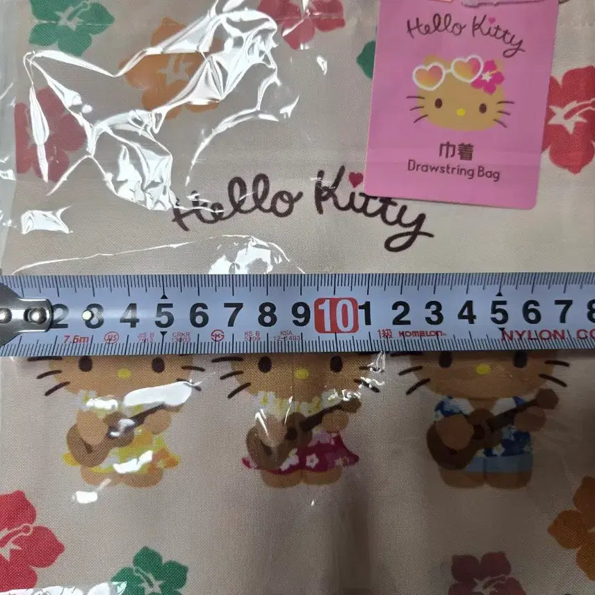 [BUNJANG] Hello Kitty Tanning Kitty Pouch / 헬로키티 태닝키티 주머니 파우치