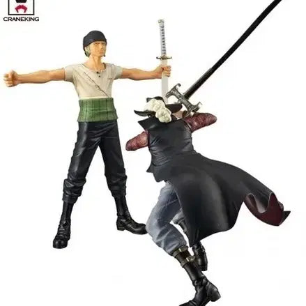 [BUNJANG] Banpresto One Piece Dramatic Showcase Zoro vs. Mihawk 2-Figure Set / 반프레스토 금고양이 정품 원피스 드라마틱 쇼케이스 조로VS 미호크 2종세