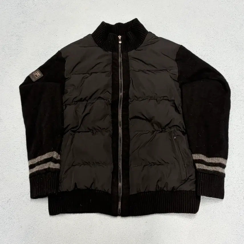 [BUNJANG] Fila 105 Knit Zip-Up / 휠라 105사이즈 니트집업