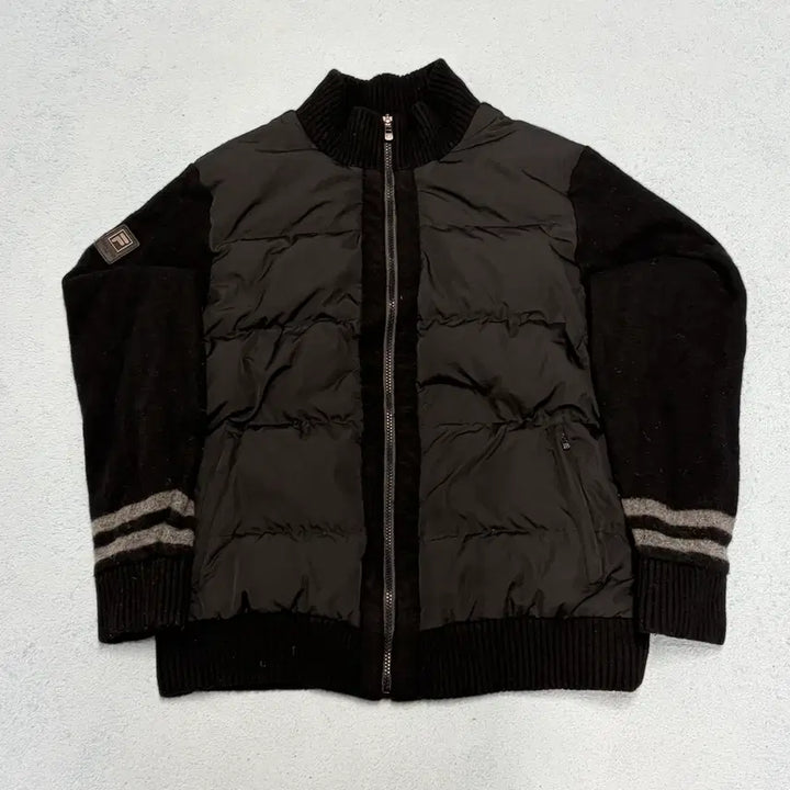 [BUNJANG] Fila 105 Knit Zip-Up / 휠라 105사이즈 니트집업