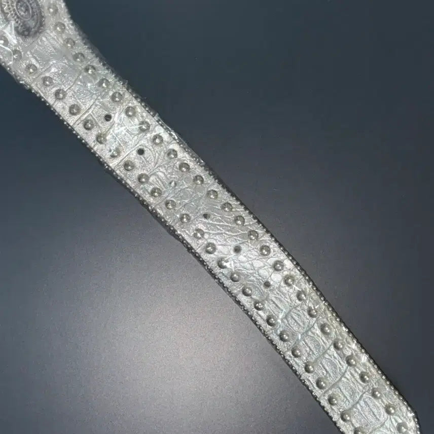 [BUNJANG] Vintage Silver Studded Belt / 빈티지 쇠맛 실버 벨트 - !! 네고 가능