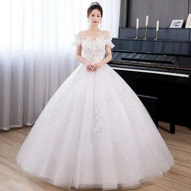 [BUNJANG] Wedding Dress Rental Set / 풀세트대여)웨딩드레스 졸업사진드레스