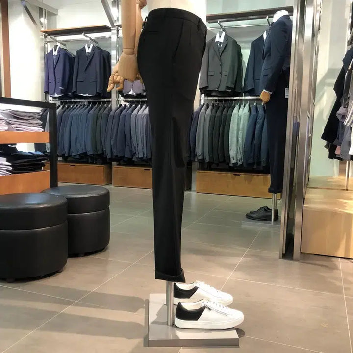 [BUNJANG] And Z Cool Black Summer Slacks (Size 31-32) / 지오지아 And Z / 앤드지 S/S 여름 쿨 블랙 슬랙스 / 31-32
