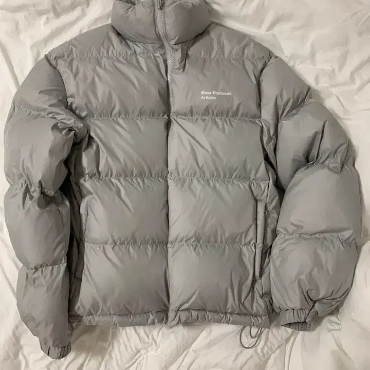 [BUNJANG] Plastic Product Padded Jacket (Light Grey, Size M) / 플라스틱프로덕트 패딩 MPa 패딩