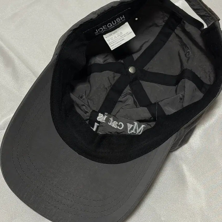 [BUNJANG] Jogger Nylon Hat Charcoal / 조거쉬 나일론 모자 차콜