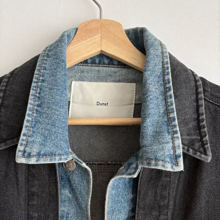 [BUNJANG] DUNST Double Layer Denim Oversized Trucker Jacket / 던스트 더블 레이어 데님 오버핏 트러커 자켓