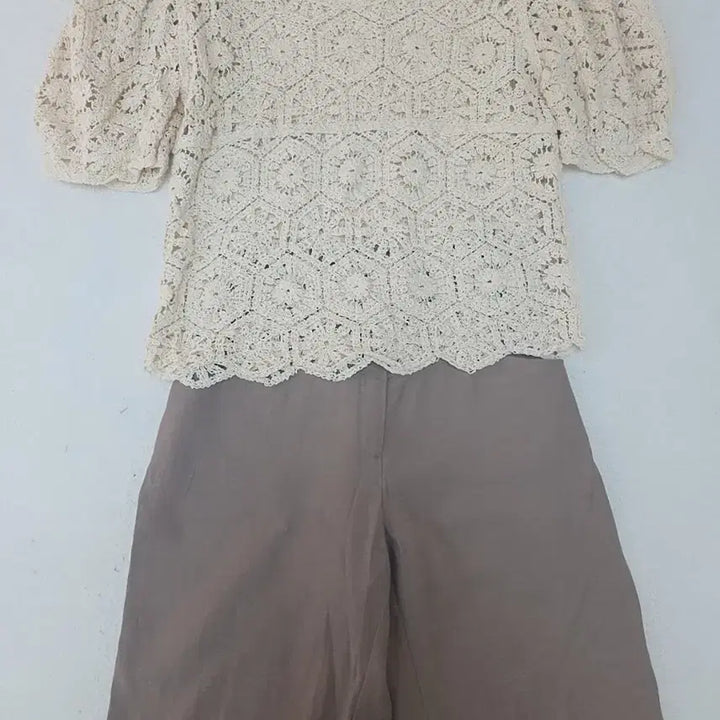 [BUNJANG] Unbranded High-Waist Shorts S / 진베이지 하이웨스트 반바지 S사이즈