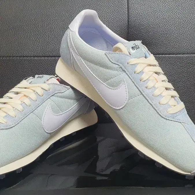 [BUNJANG] Nike Light Blue Denim Sneakers 265 (New) / 나이키  라이트블루 데님 스니커즈 265 새제품