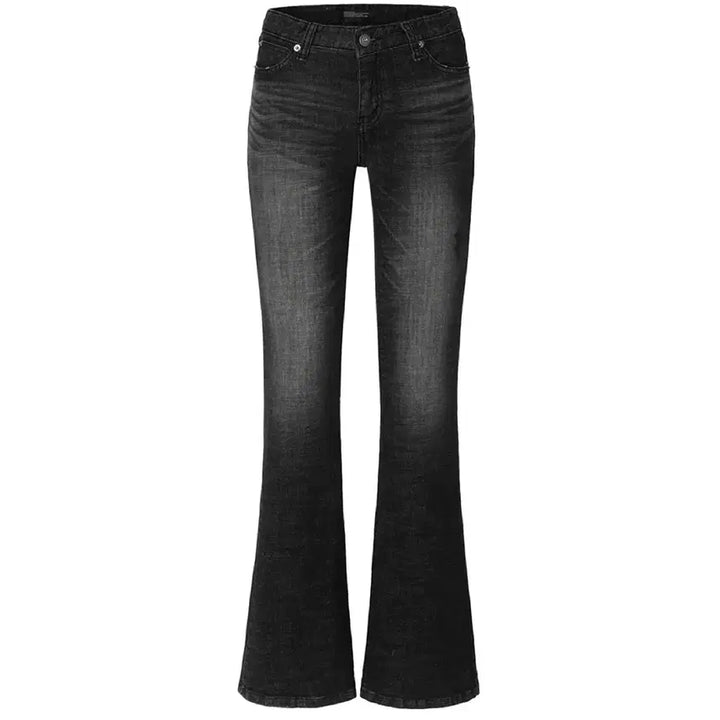 [BUNJANG] Inegi Vintage Scratch Bootcut Jeans Black / 이네기 Vintage Scratch Bootcut Jeans 블랙