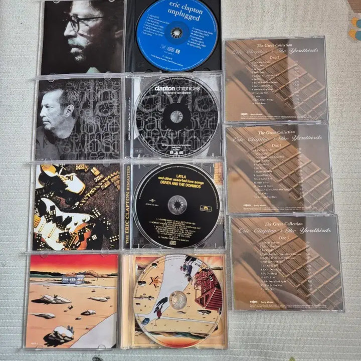 [BUNJANG] Eric Clapton CD Collection / 에릭 클랩튼 CD 음반 모음