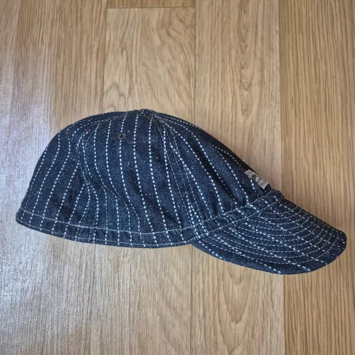 [SOLD OUT] RRL 인디고 도트  스트라이프 데님 서비스캡L