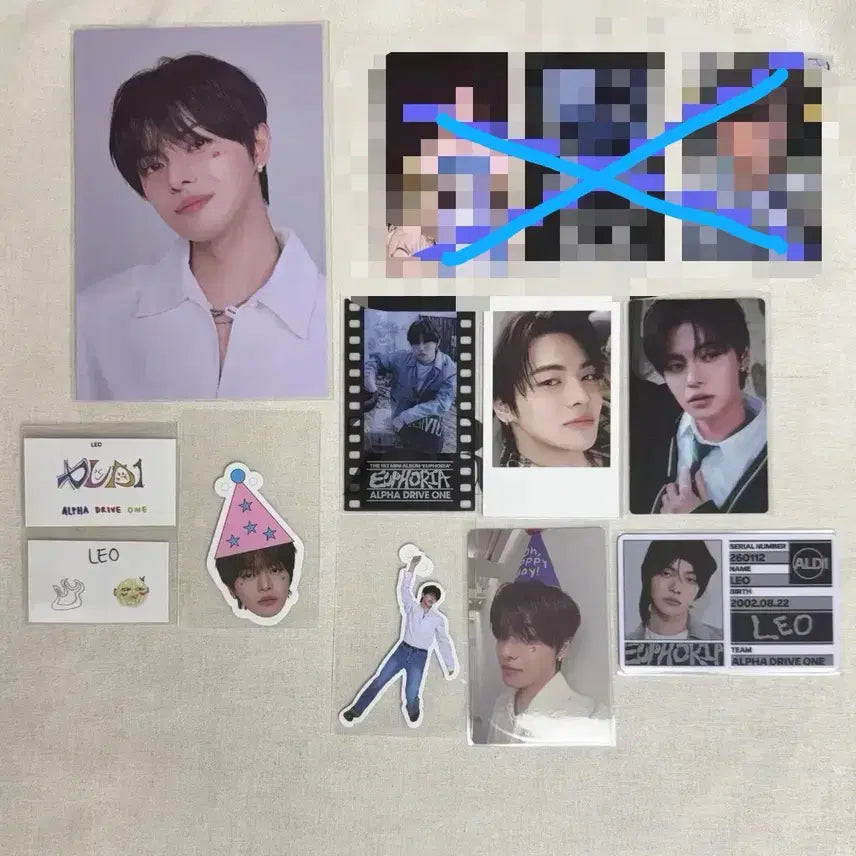 [BUNJANG] ALPHADRIVEONE Ryo Photocard Bundle Set / 알파드라이브원 리오 포카 일괄 양도