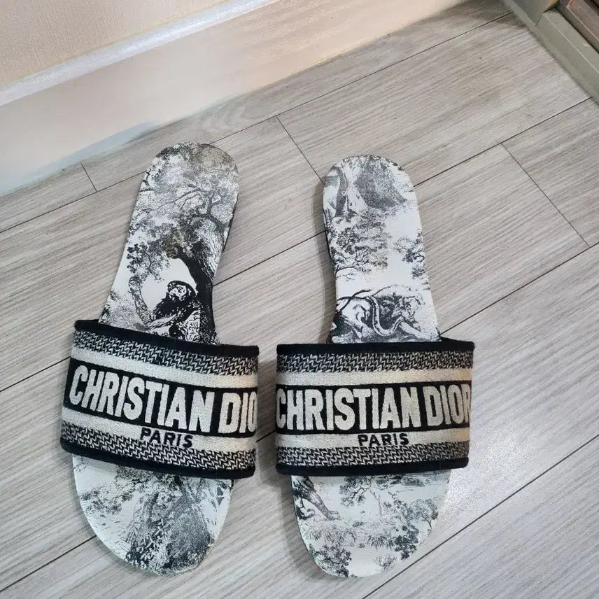[BUNJANG] Dior Printed Slides / 디올 슬리퍼