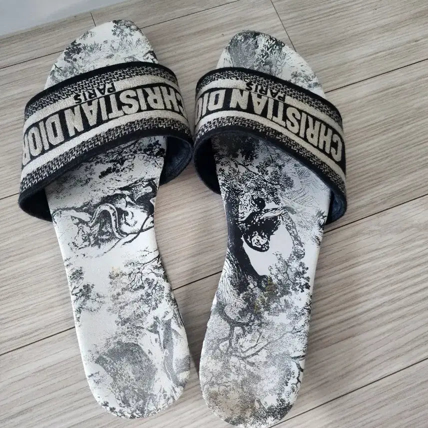 [BUNJANG] Dior Printed Slides / 디올 슬리퍼