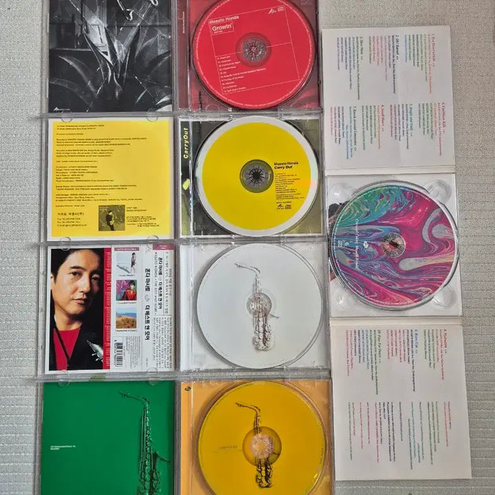 [BUNJANG] Masato Honda Saxophone Fusion Jazz CD Bundle Set / 마사토 혼다 CD 음반 5장 일괄 색소폰 퓨전 재즈