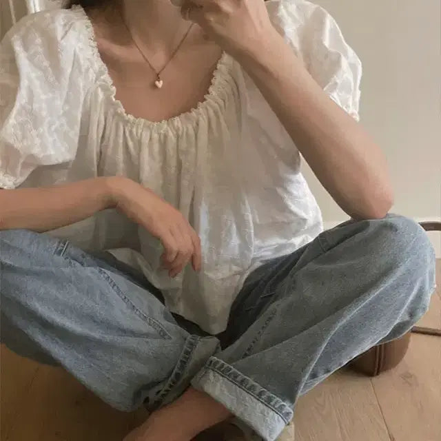 [BUNJANG] MaybeBaby Dearlist Blouse / (새상품) 메이비베이비 디어리스트 블라우스