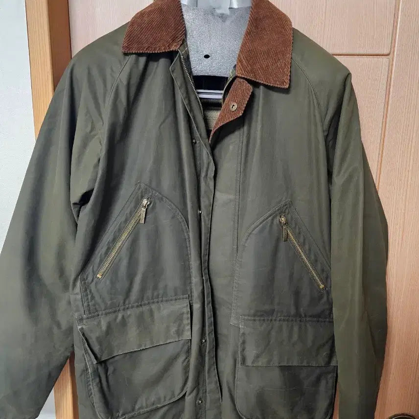 [BUNJANG] Brooks Brothers Waxed Jacket / [100]정품 브룩스브라더스 왁스자켓 바버 코듀로이 M