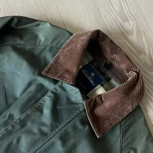 [BUNJANG] Brooks Brothers Waxed Jacket / [100]정품 브룩스브라더스 왁스자켓 바버 코듀로이 M