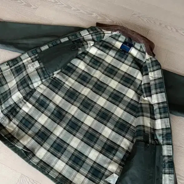 [BUNJANG] Brooks Brothers Waxed Jacket / [100]정품 브룩스브라더스 왁스자켓 바버 코듀로이 M
