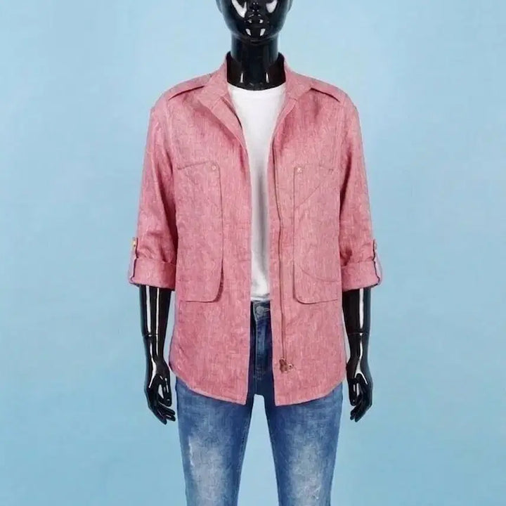 [BUNJANG] Olivia Hassler Linen Jacket / 린넨 자켓(새상품)