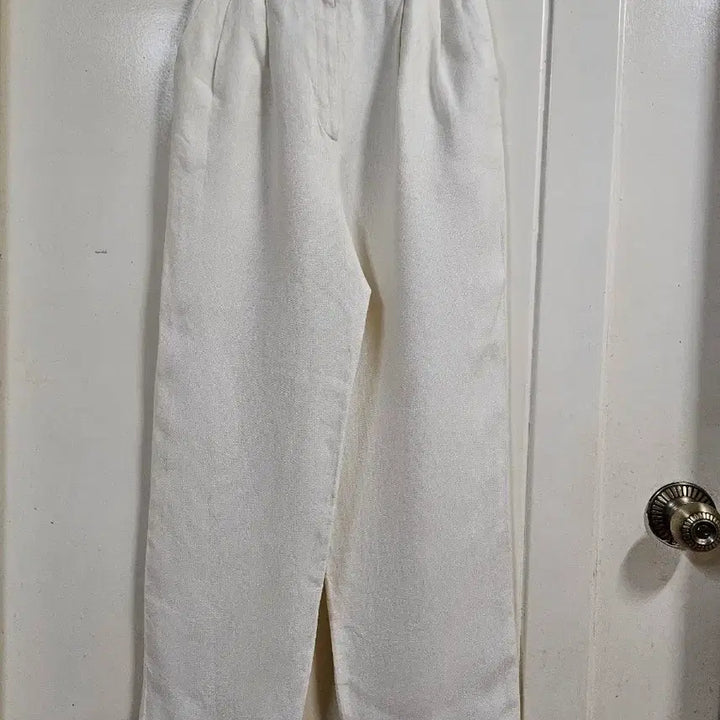 [BUNJANG] Burberry Linen Wide Pants / 버버리/일제 린넨 와이드바지44-55