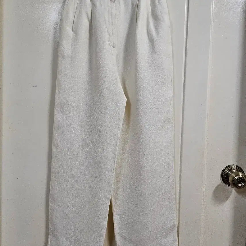 [BUNJANG] Burberry Linen Wide Pants / 버버리/일제 린넨 와이드바지44-55