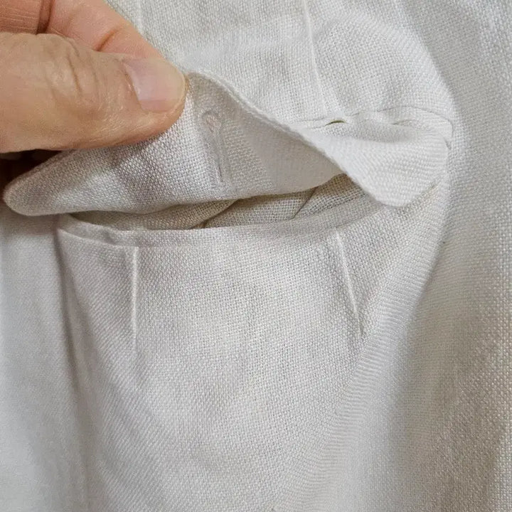 [BUNJANG] Burberry Linen Wide Pants / 버버리/일제 린넨 와이드바지44-55