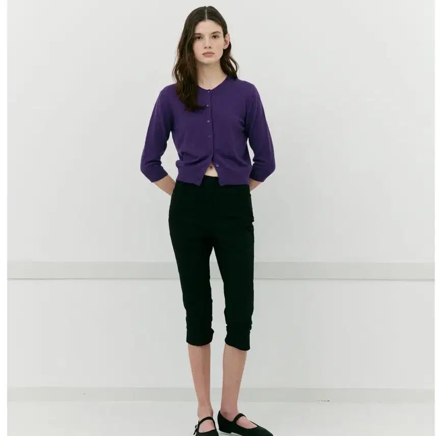[BUNJANG] Arto Capri Slit Pants (New) / 아르토 카프리 슬릿팬츠 새상품