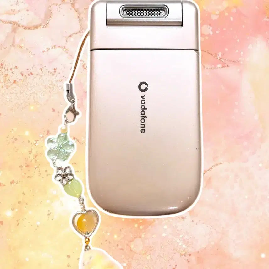 [BUNJANG] Vodafone Rose Gold Mockup Phone / 보다폰 로즈골드 목업폰 고전폰 폴더폰