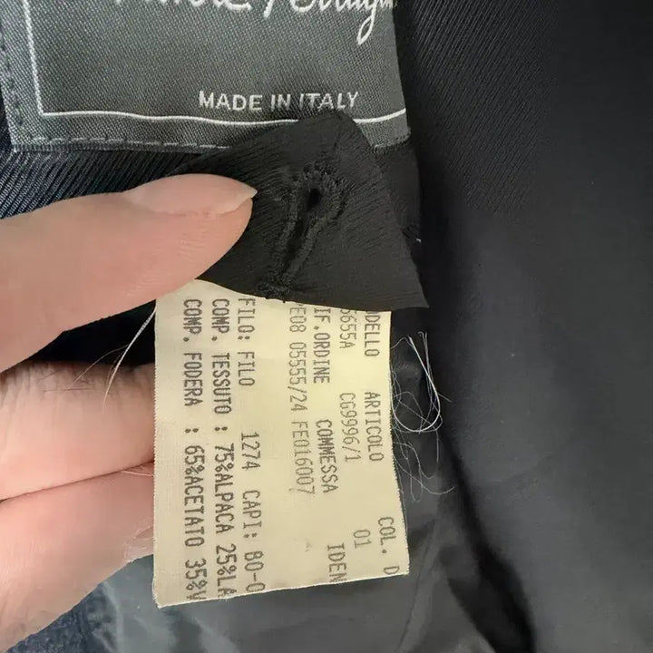 [BUNJANG] Salvatore Ferragamo Alpaca Blazer Jacket / 살바토레 페라가모 알파카 블레이저 콤비 자켓/50(105)