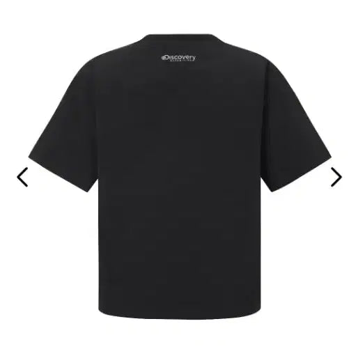 [BUNJANG] Discovery Black Short Sleeve T-shirt / (새상품)블랙색상 디스커버리 아노락 반팔