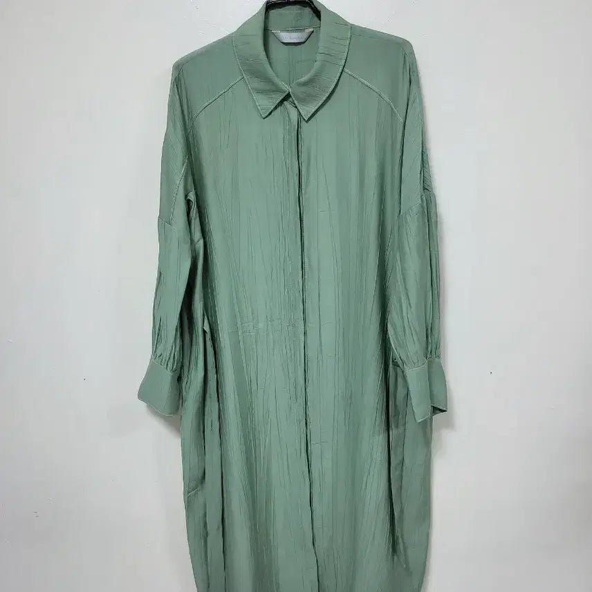 [BUNJANG] VALENCIA Shirt Dress Mint / VALENCIA 셔츠 원피스 민트색.260427