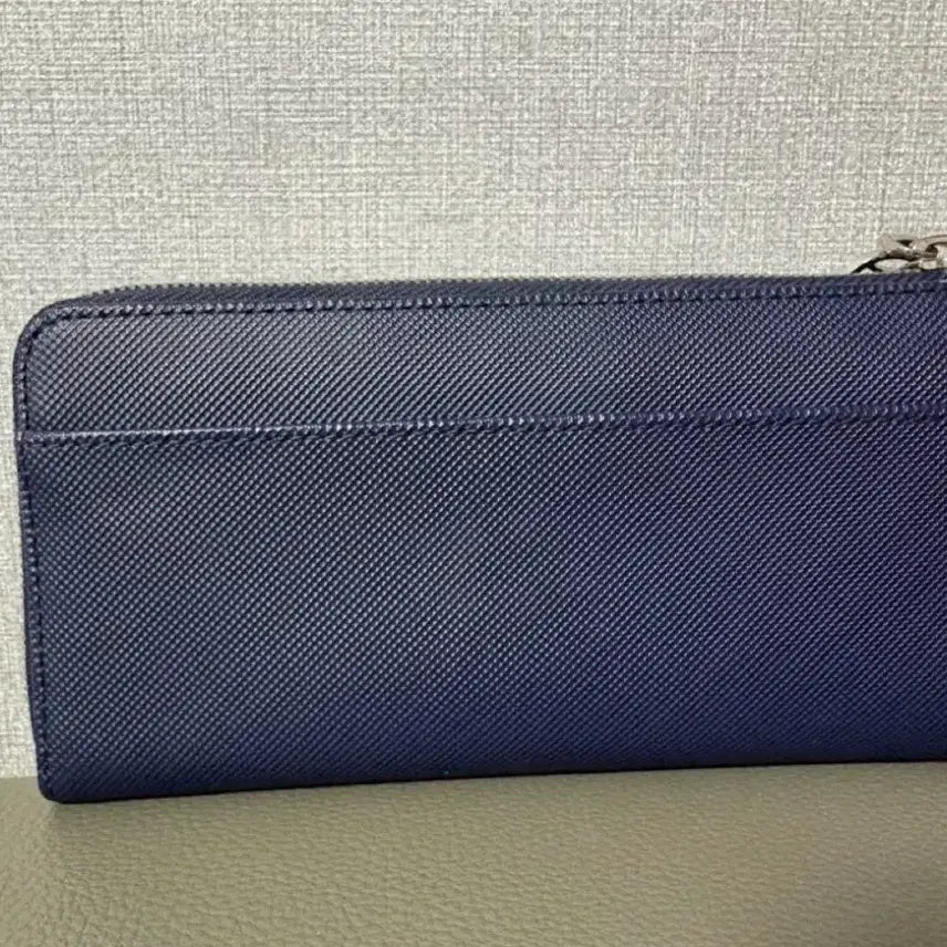 [BUNJANG] Lacoste Navy Long Wallet / 라코스테 네이비 장지갑