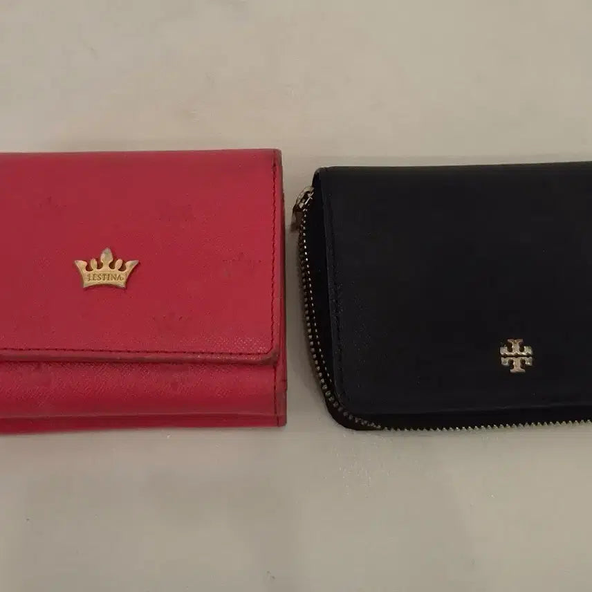 [BUNJANG] J.ESTINA and Tory Burch Wallet Bundle / 일괄) 제이에스티나 반지갑, 토리버치 동전지갑