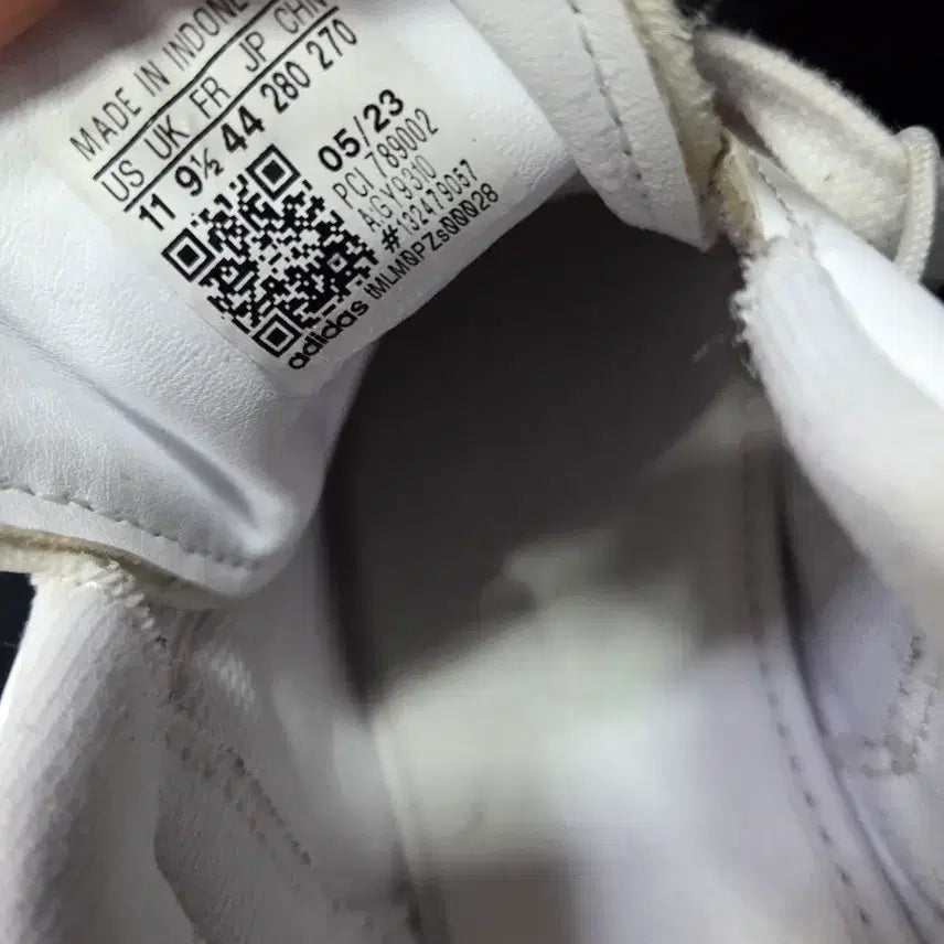 [BUNJANG] Adidas Stan Smith White Green Sneakers / 아디다스 스탠스미스 화이트 그린 운동화270